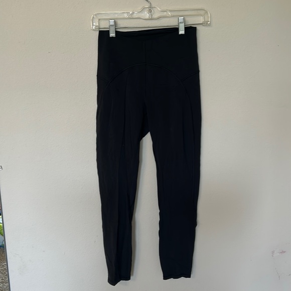 Unlimit keyhole lululemon black legging 25inch inseam - Picture 1 of 6